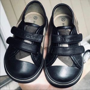 Burberry boy shoes